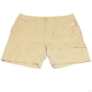 Size 12 Women’s The North Face Beige Cargo Shorts